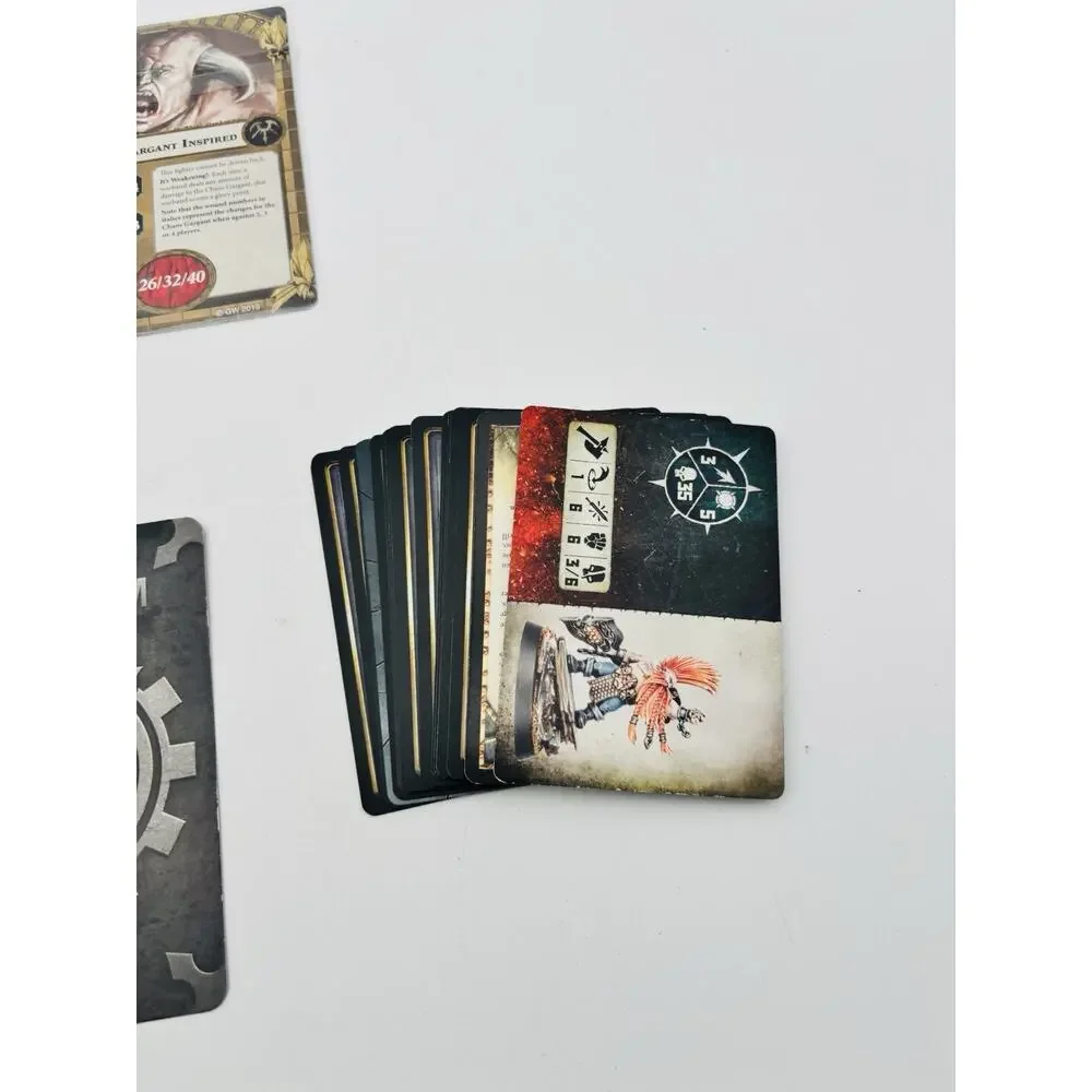 Lot Of Warhammer 40K cards All In Very Good Condition